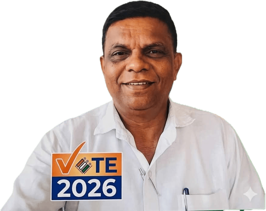 શશિકાંત બિપિનભાઈ જાદવનું campaign sticker portrait